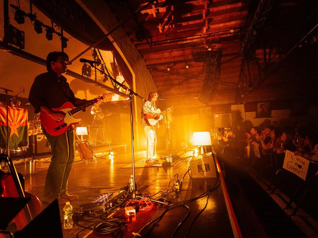  Evan Honer performs at Cain's Ballroom on April 15, 2026. 