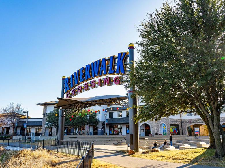 The Jenks Riverwalk is pictured Dec. 22, 2025.