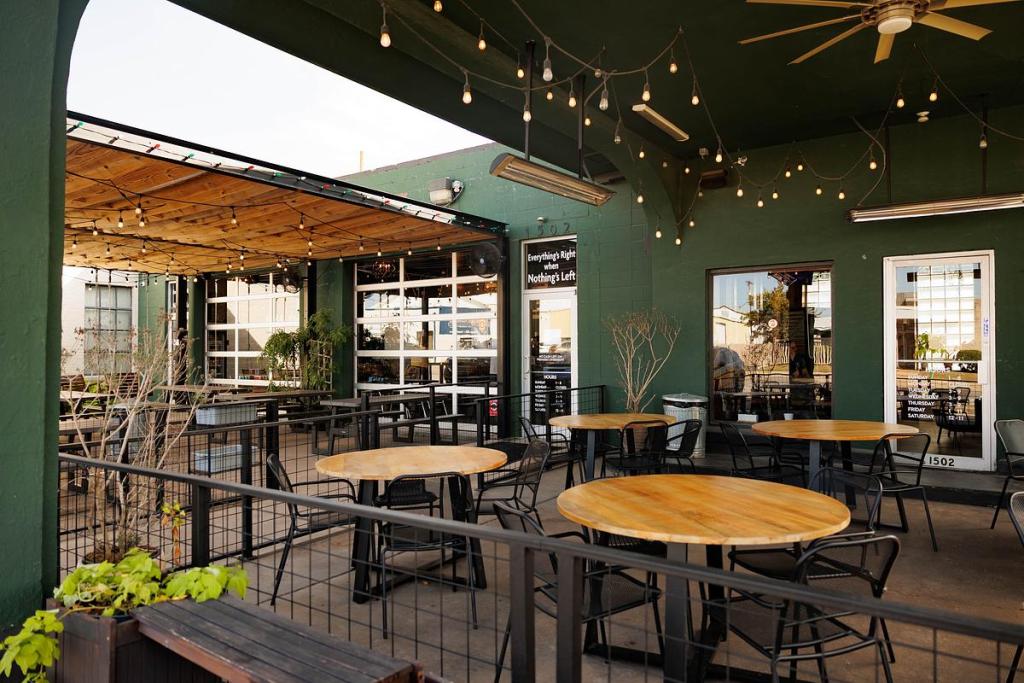 Nothing’s Left Brewing Co., 1502 E. 6th St., offers beer smoothies, soft-serve, slushies and draft beers. 