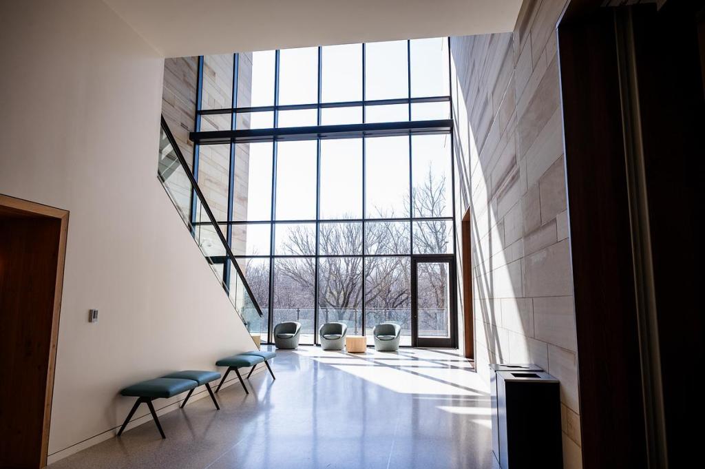 The interior of the Gilcrease Museum is photographed on March 25, 2026. The museum will feature art that speaks to the history, art and culture of the Americas and is set to open early 2027. 