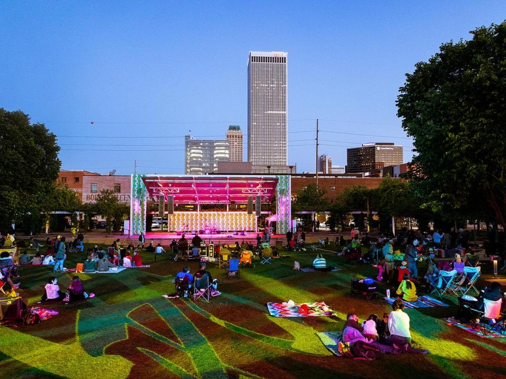  Count Tutu performs at Guthrie Green on April 18, 2026. 