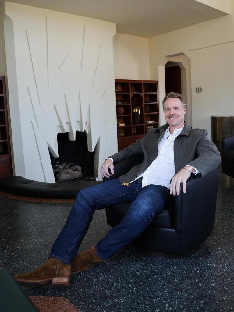 Rod Yancy inside The Oath Studio, 1119 S. Owasso Ave. The former studio and home of Adah Robinson is now used for events. 