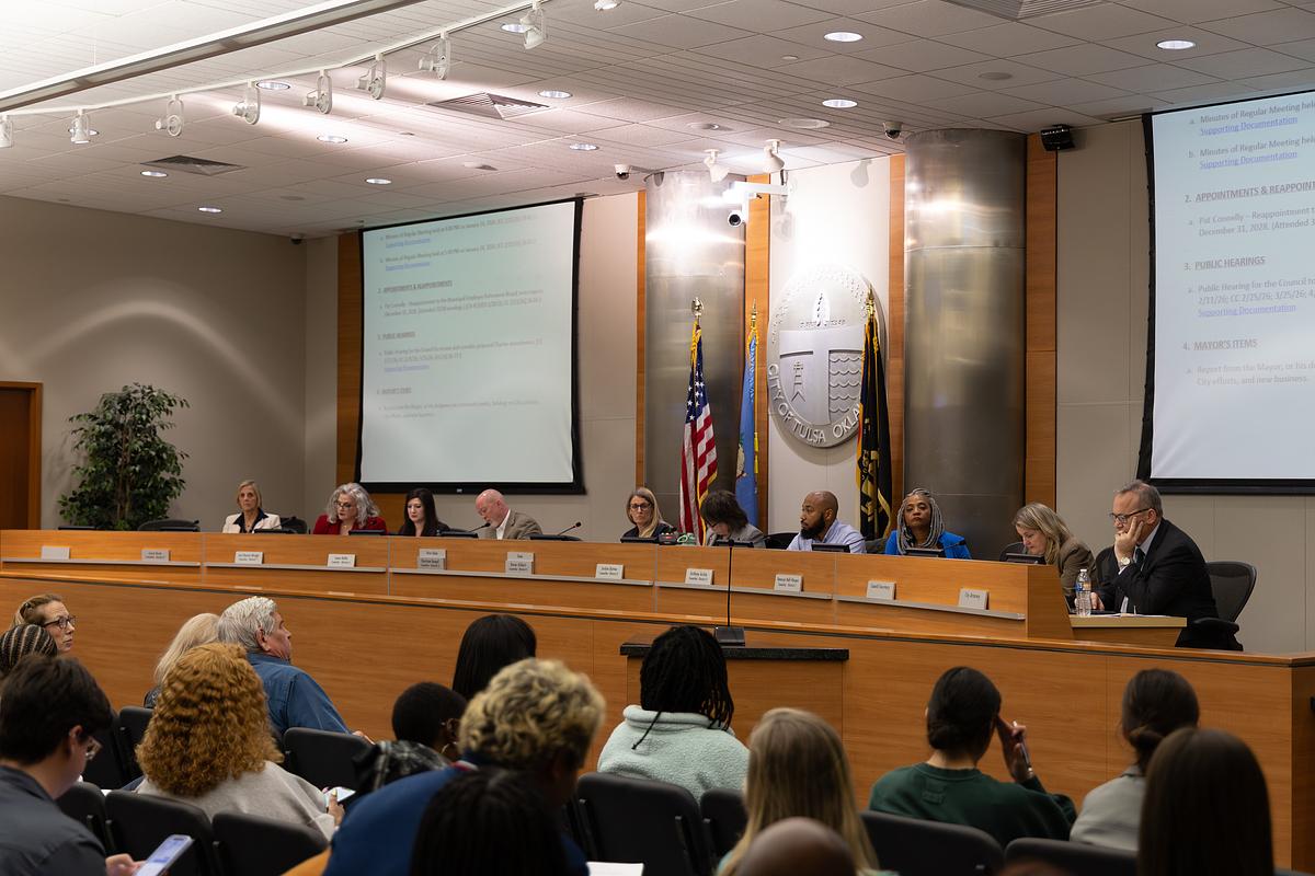 Tulsa City Council meets on Feb. 11, 2026.
