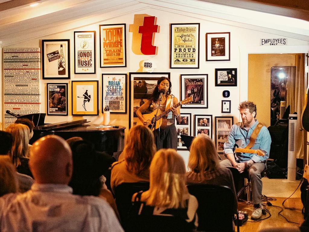 Micaela Young performs at Treehouse Tulsa on May 15, 2026.