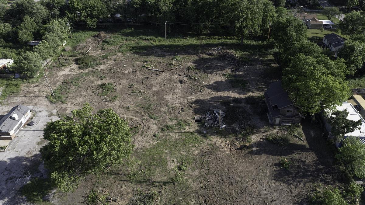 A vacant lot at West Edison Street and 39th Avenue W is at the center of a zoning debate between neighbors and a developer seeking to build a luxury RV park.