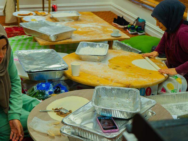 A scene from the Turkish Art and Food Festival on Oct. 25, 2025.