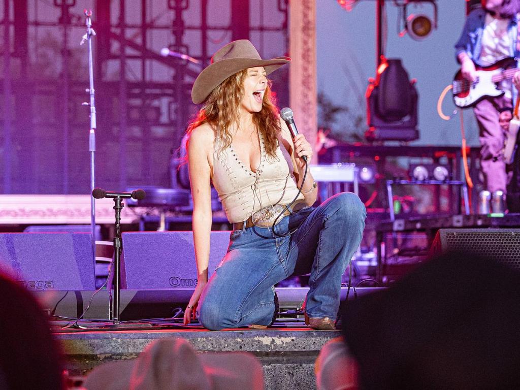  Tulsa native Kaitlin Butts performs at Calf Fry in Stillwater on May 1, 2026. 