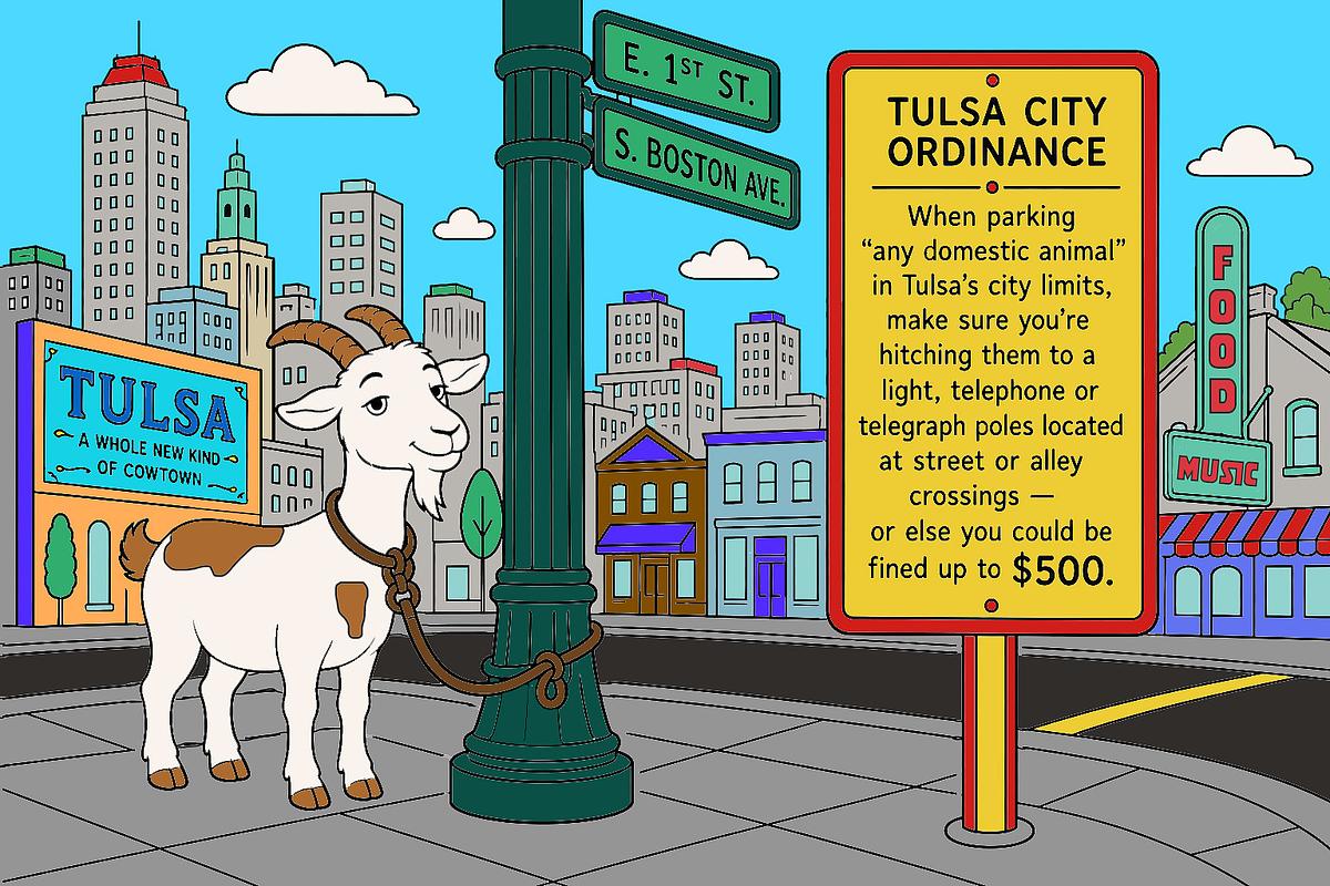 Tulsa's domestic animal ordinance is among several odd ordinances still on the books in the metro area.