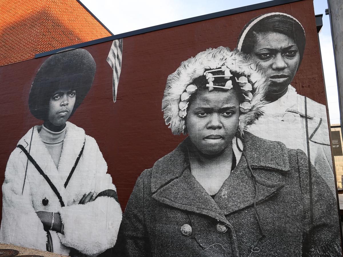 A 1968 photograph without a story inspired inspired one of Tulsa’s newest murals