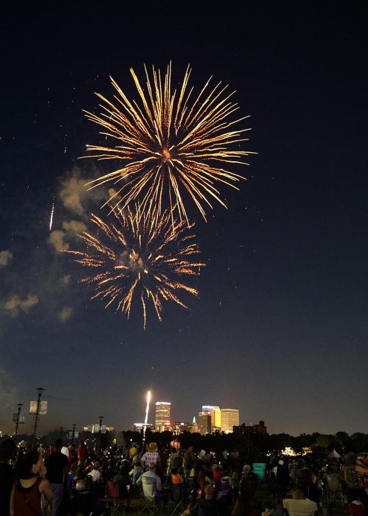 A scene from the 2025 Freedom Fest on July 4, 2025.  
