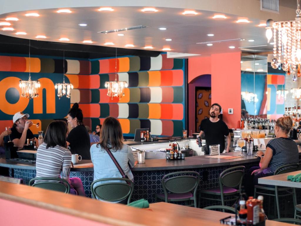 Inside the new Bramble Breakfast & Bar, 1529 E. 15th St., on June 25, 2026. 