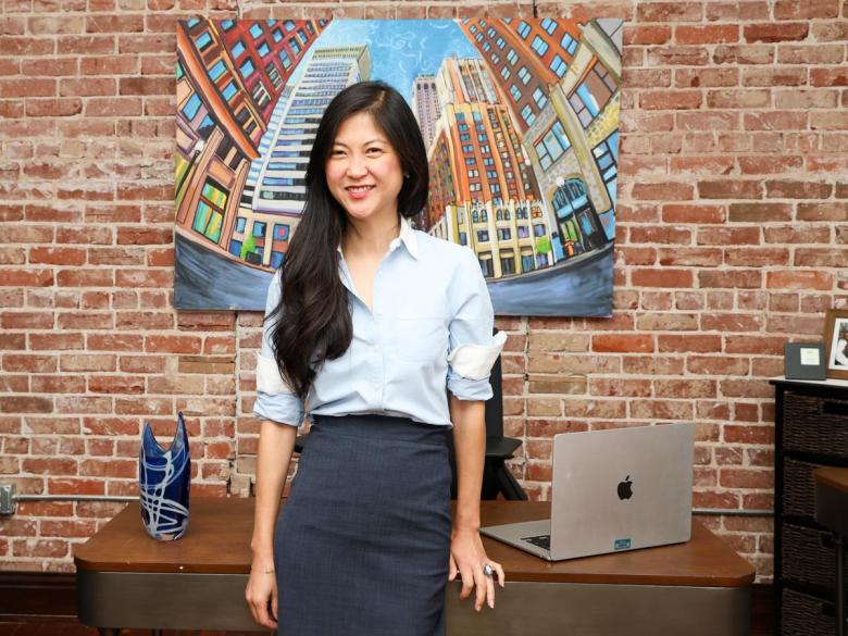 Anna Inhofe Hull, Arts Alliance Tulsa executive director, stands in her office on May 20, 2026.