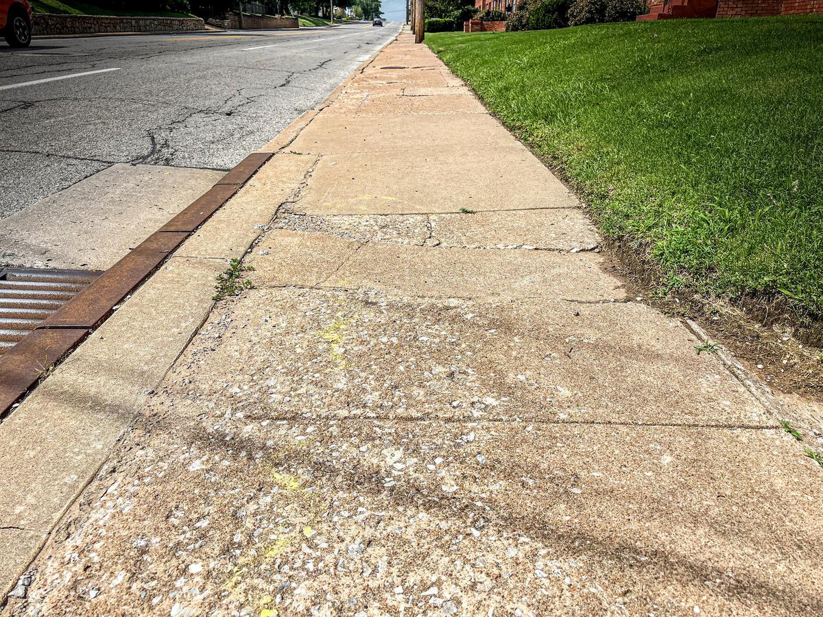Tulsa has a sidewalk problem. See how your neighborhood ranks on the walkability scale.