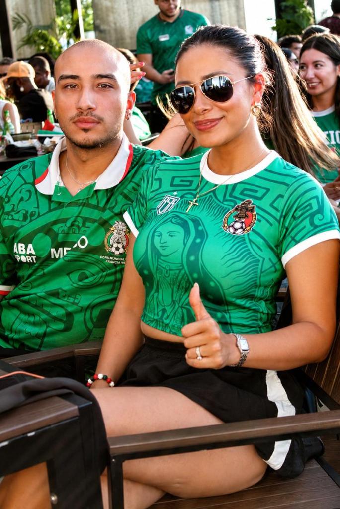  Mexico soccer fans watch Mexico-England play in the FIFA World Cup in Tulsa on Sunday, July 5, 2026.