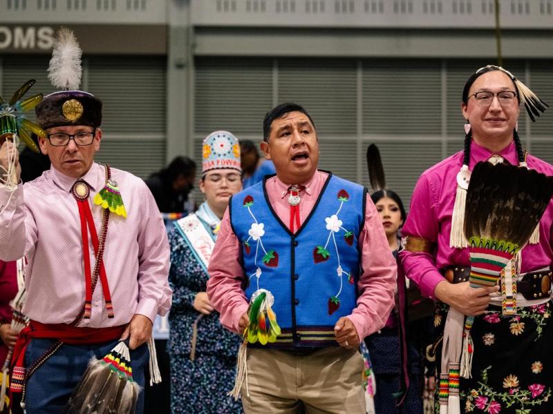 Photos: Gourd dancers honor ancestors at 74th annual Tulsa Powwow