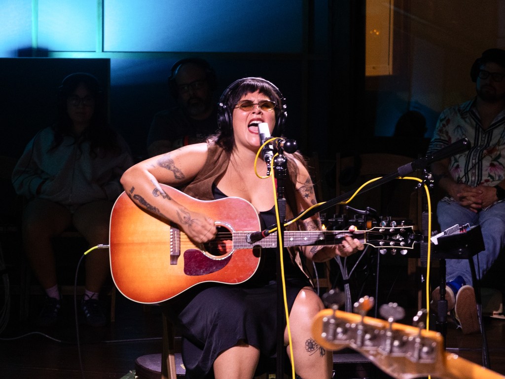 Kalyn Fay with guitar
