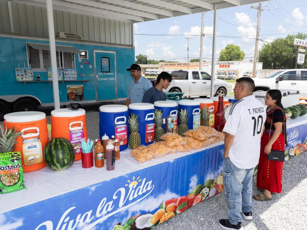 Viva la Vida, 6136 S. Peoria Ave., offers a variety of aguas frescas and food in south Tulsa.
