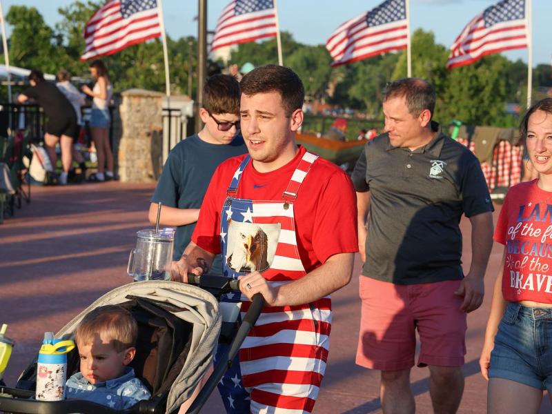 Pass on the politics, more family please. Tulsans reflect on a milestone Fourth of July.