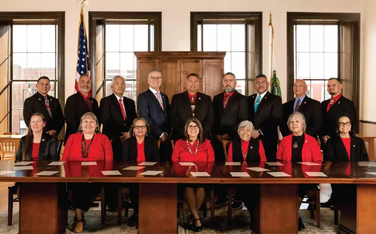 Members of the Muscogee National Council.