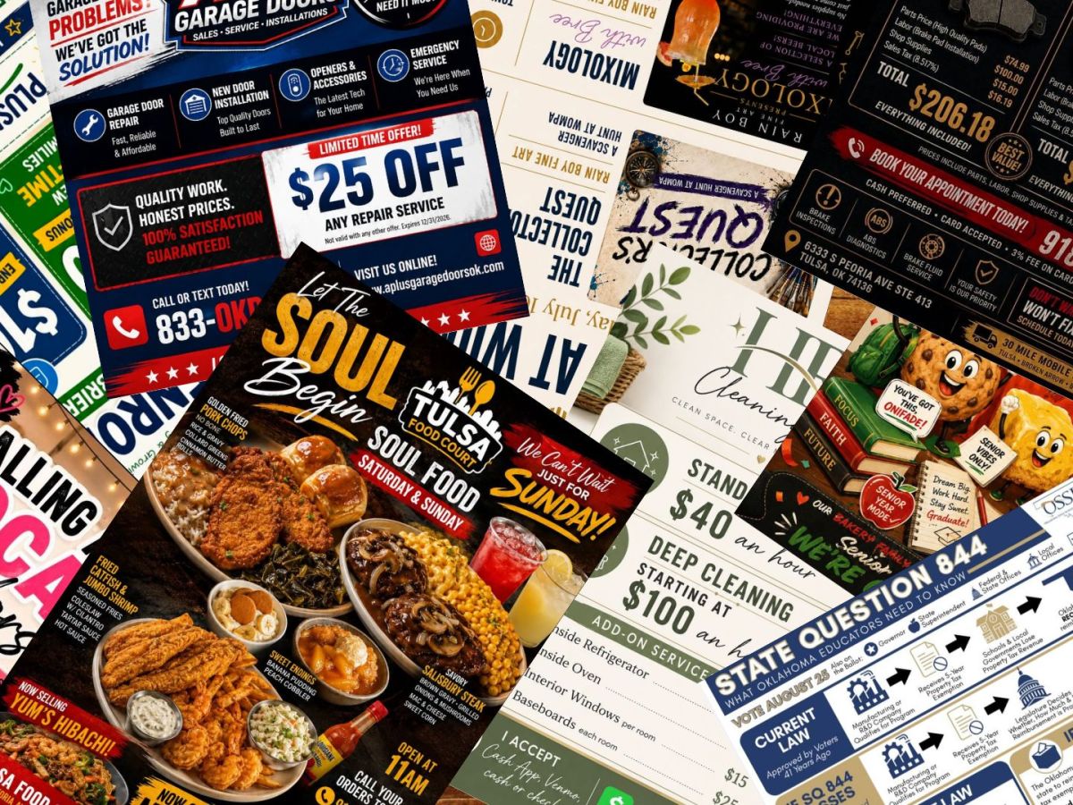 AI is changing how Tulsa businesses advertise. Local designers aren’t giving up.