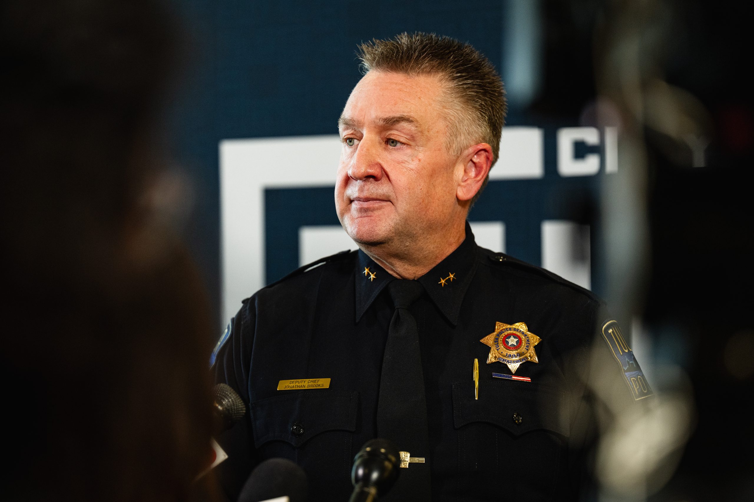 Deputy Chief Jonathan Brooks named Tulsa Police Department's new police chief