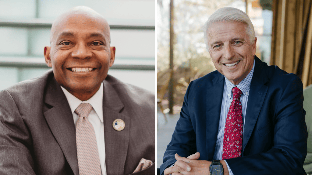 Prayer led both Robert Franklin and James Taylor to the state superintendent race. They’re split on how to reshape schools.