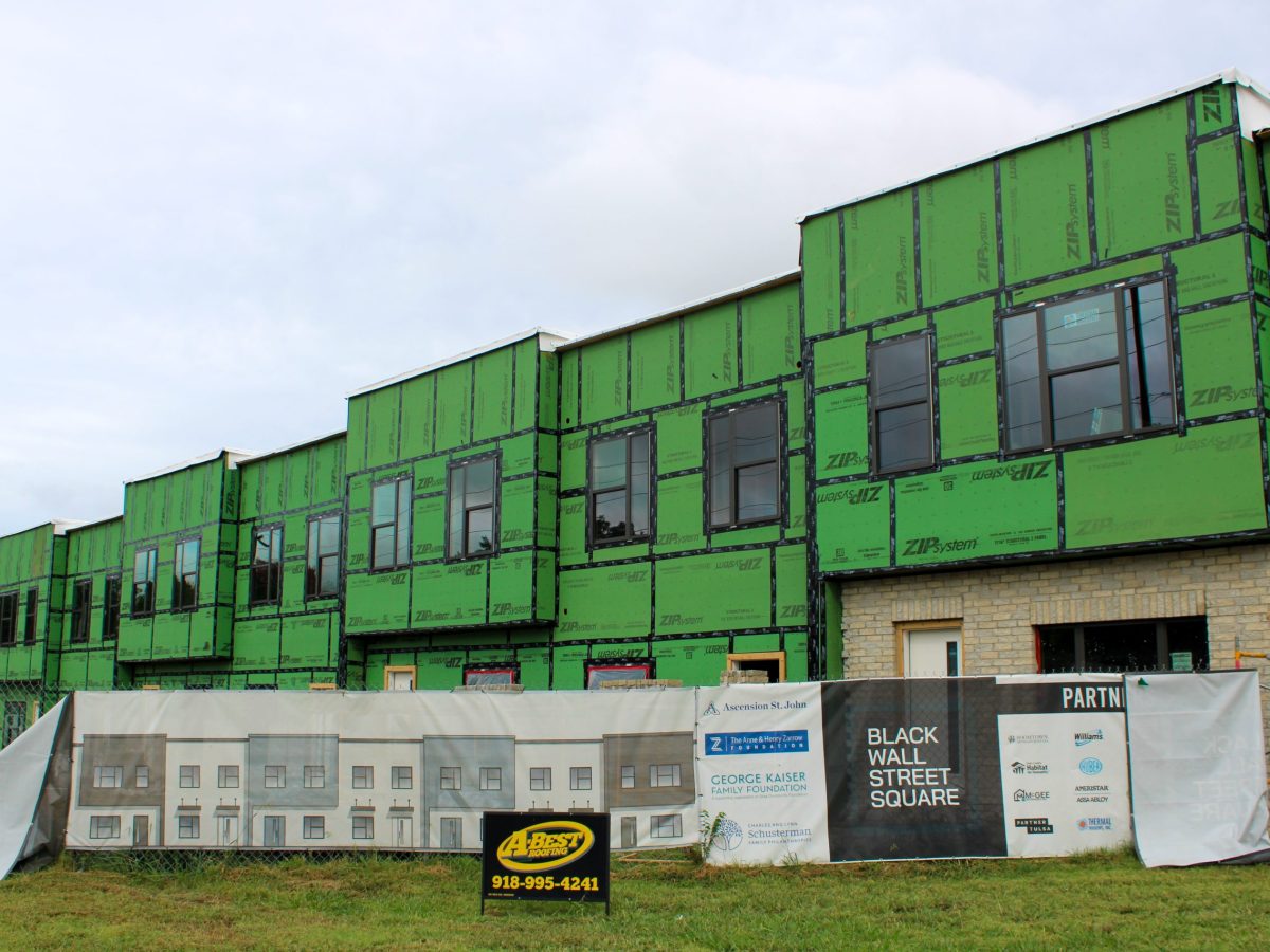 Applications open for Black Wall Street Square’s first 13 townhomes as first phase nears completion