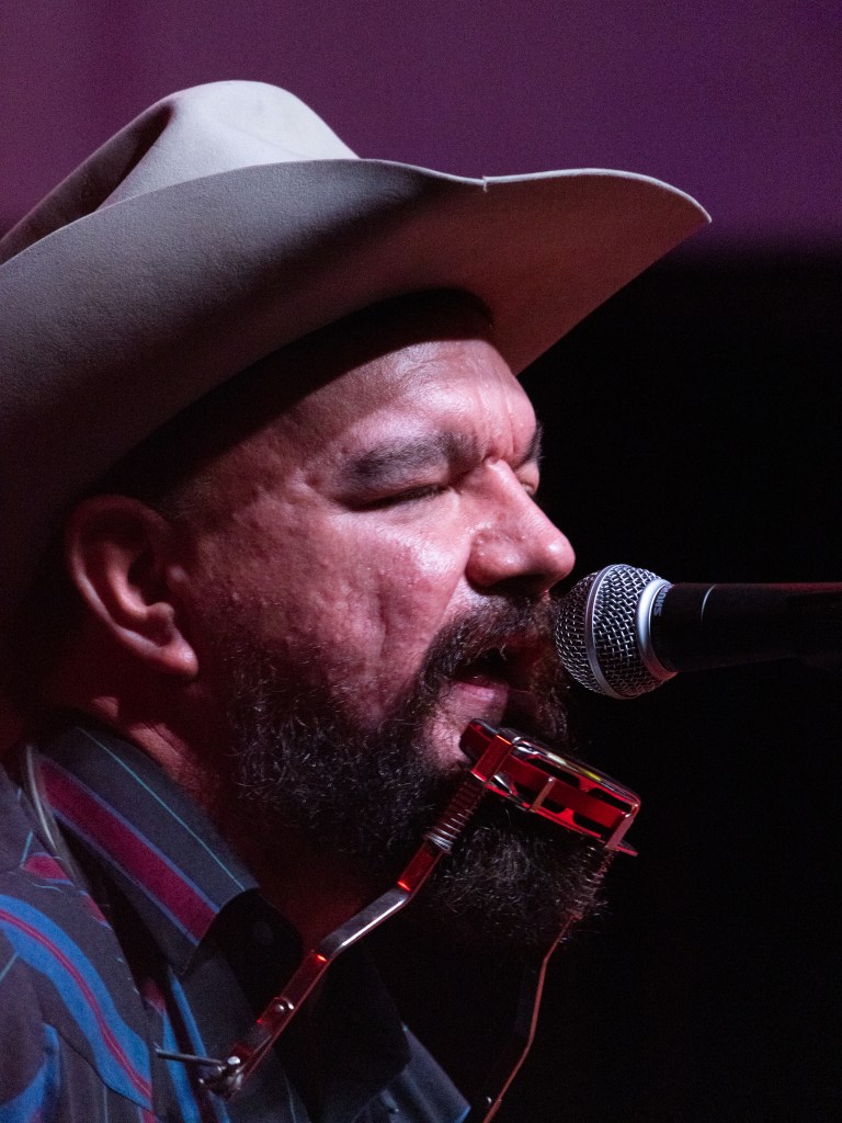 R.C. Edwards, a Cherokee Nation citizen and member of Turnpike Troubadours, performs as part of the first Indigenous Day at Cain's Ballroom, Oct. 12, 2026.
