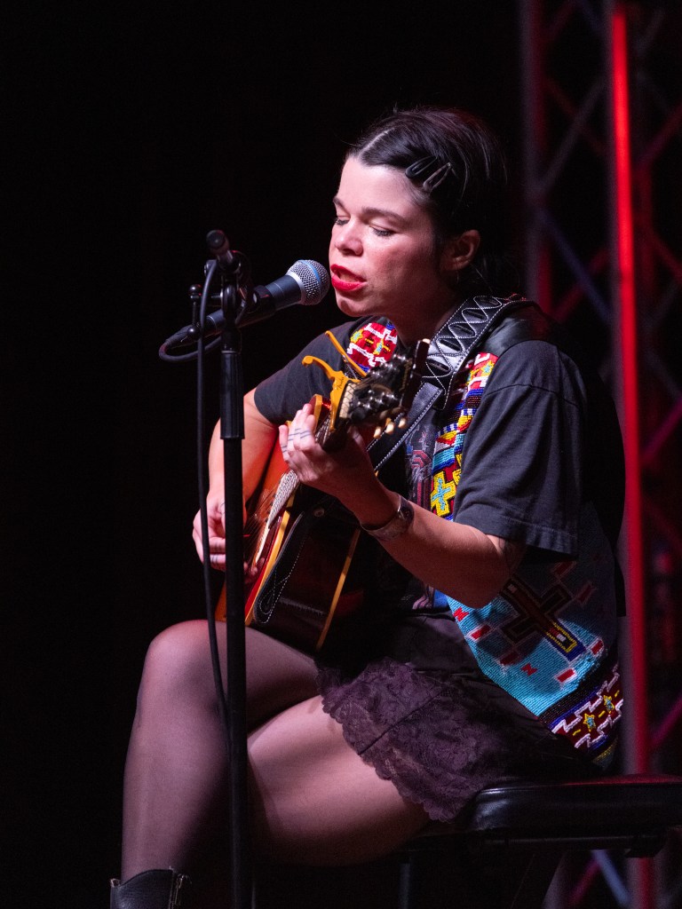 Choctaw singer-songwriter Samantha Crain performs as part of the first Indigenous Day at Cain's Ballroom, Oct. 12, 2026.