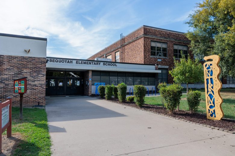 Sequoyah Elementary, a campus slated for closure, is pictured Sept. 23, 2026.