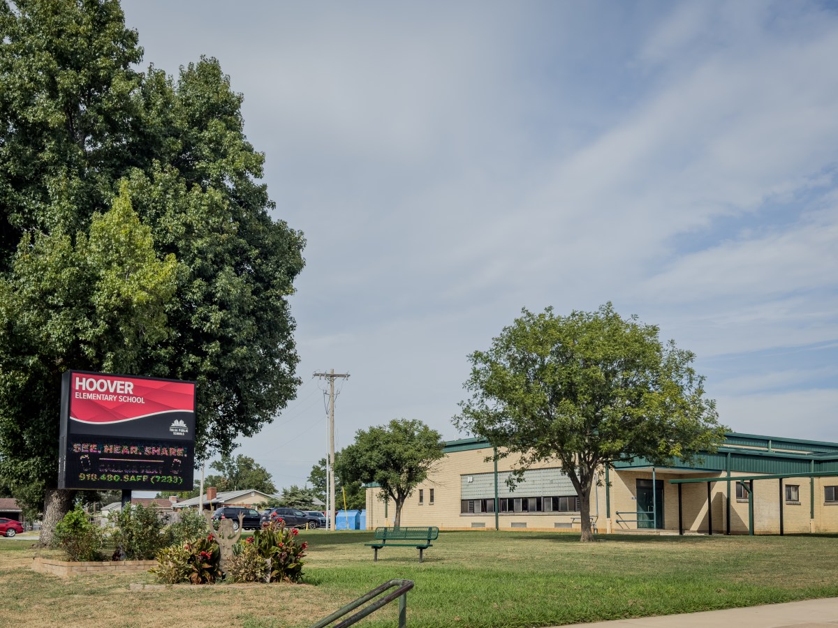 Hoover Elementary School, a campus slated for closure, is pictured Sept. 21, 2026.